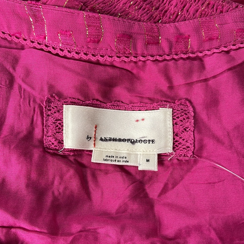 Anthropologie Smocked Maxi Dress - Picture 9 of 11